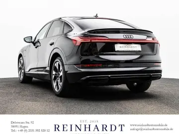 AUDI E-TRON SPORTBACK 55 2x S LINE BLACK ACC S-SITZE
