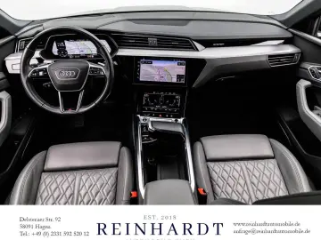 AUDI E-TRON SPORTBACK 55 2x S LINE BLACK ACC S-SITZE