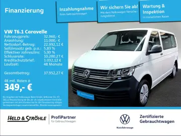 VW T6.1 Caravelle Trendline 2.0 TDI 9-SITZER PDC