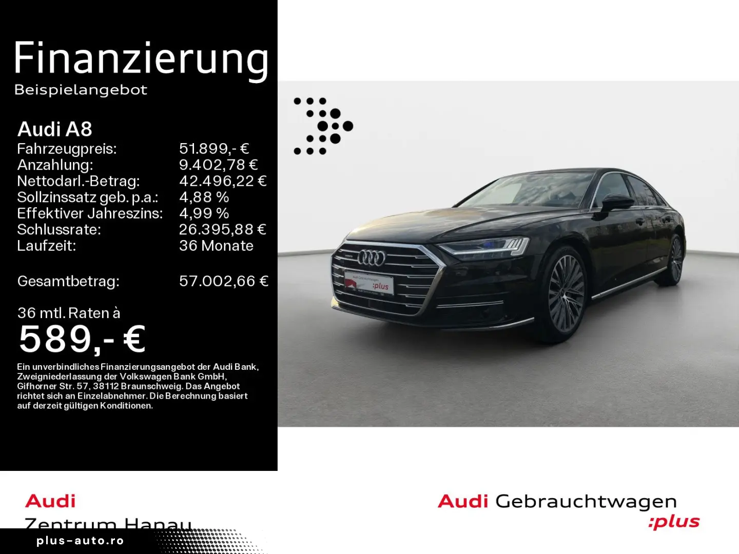 AUDI A8 50 TDI QUATTRO  PANO HD MATRIX HEAD UP 20ZOLL