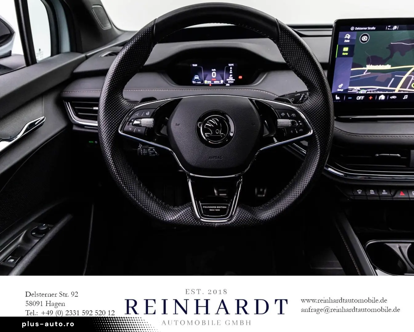 SKODA ENYAQ 80x FOUNDERS EDITION SUITE ACC HuD 360