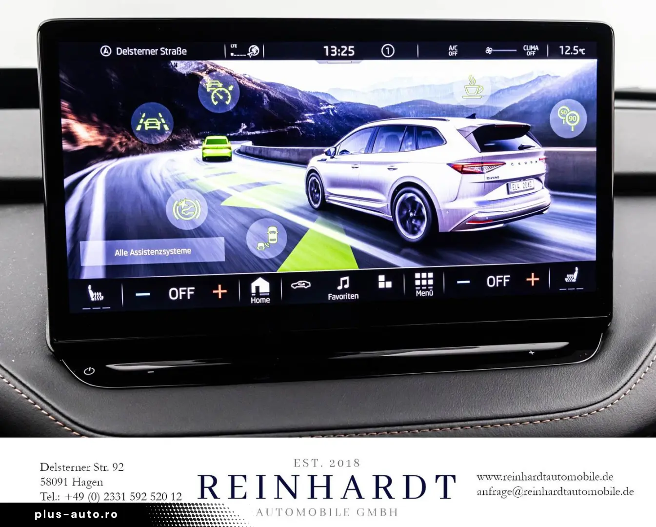 SKODA ENYAQ 80x FOUNDERS EDITION SUITE ACC HuD 360