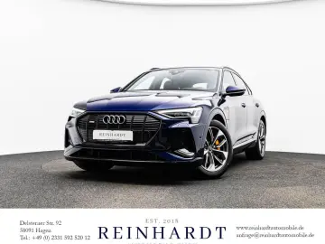 AUDI E-TRON SPORTBACK 55 2x S LINE BLACK ACC PANO KAM