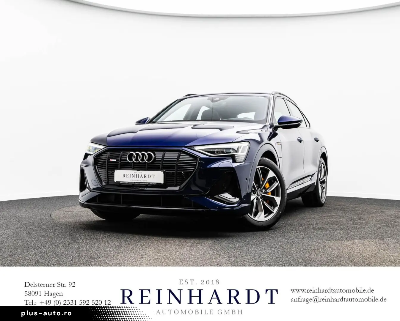 AUDI E-TRON SPORTBACK 55 2x S LINE BLACK ACC PANO KAM