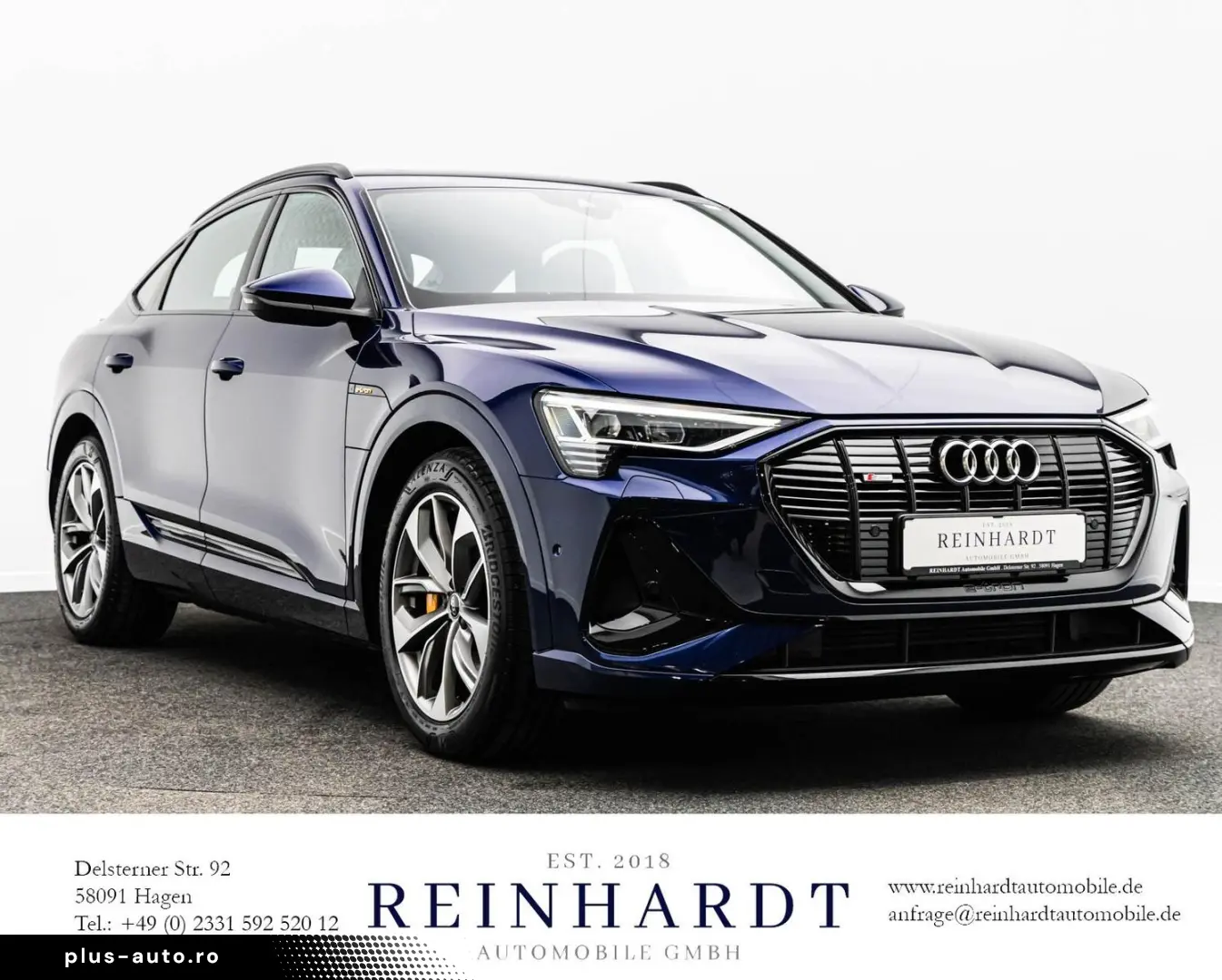 AUDI E-TRON SPORTBACK 55 2x S LINE BLACK ACC PANO KAM