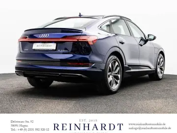 AUDI E-TRON SPORTBACK 55 2x S LINE BLACK ACC PANO KAM