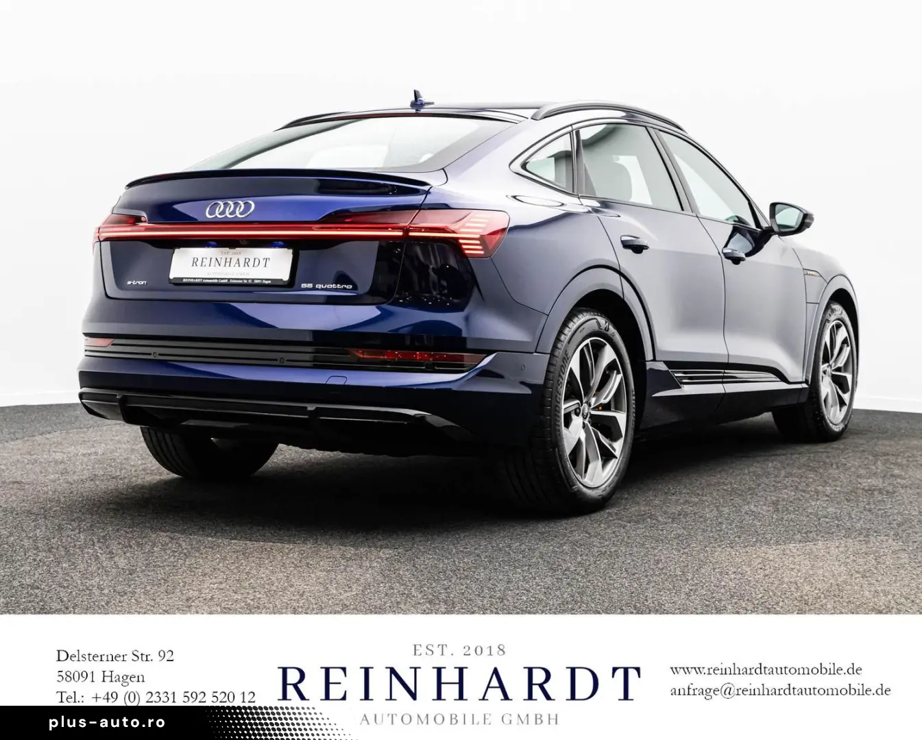 AUDI E-TRON SPORTBACK 55 2x S LINE BLACK ACC PANO KAM