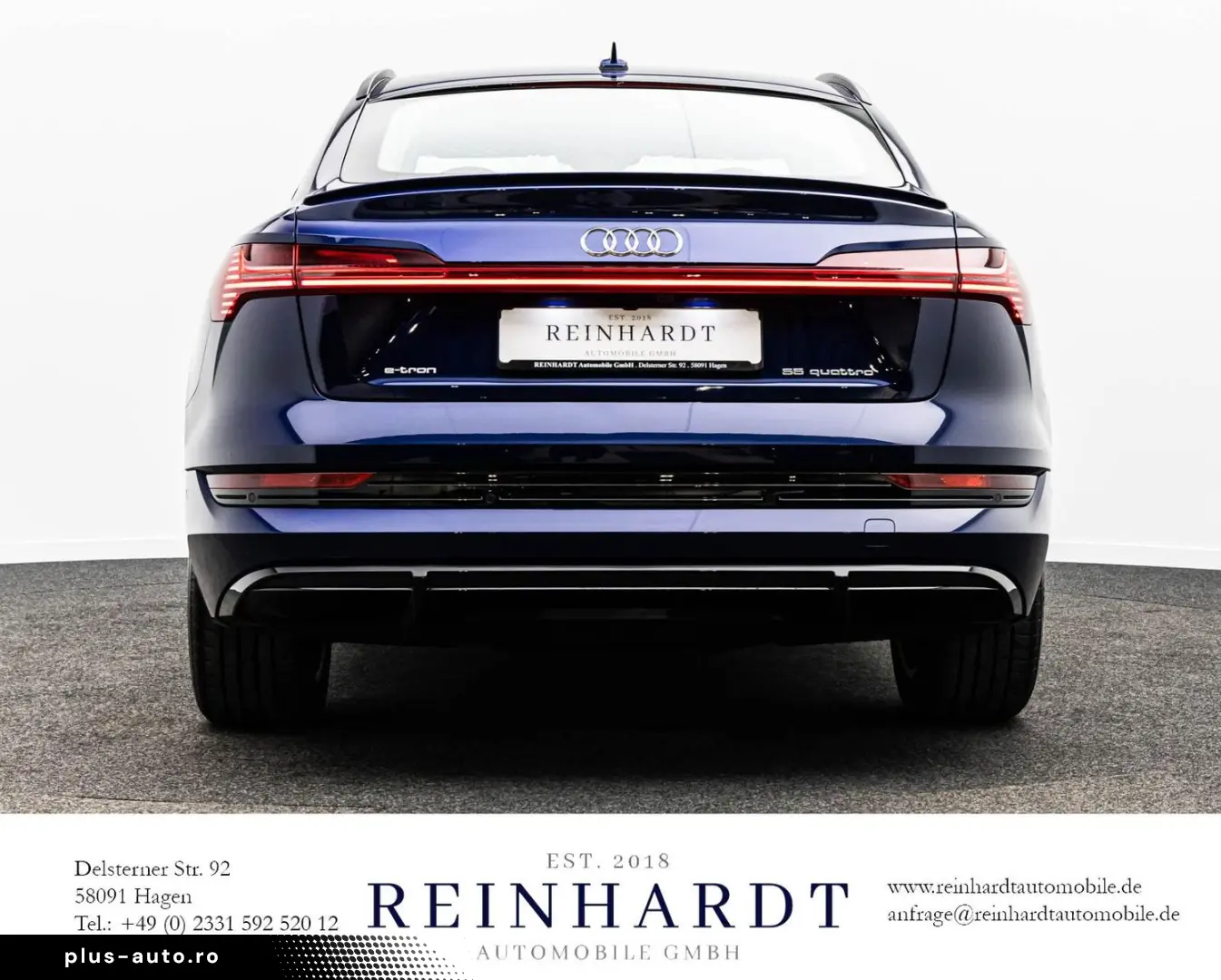 AUDI E-TRON SPORTBACK 55 2x S LINE BLACK ACC PANO KAM