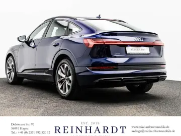 AUDI E-TRON SPORTBACK 55 2x S LINE BLACK ACC PANO KAM