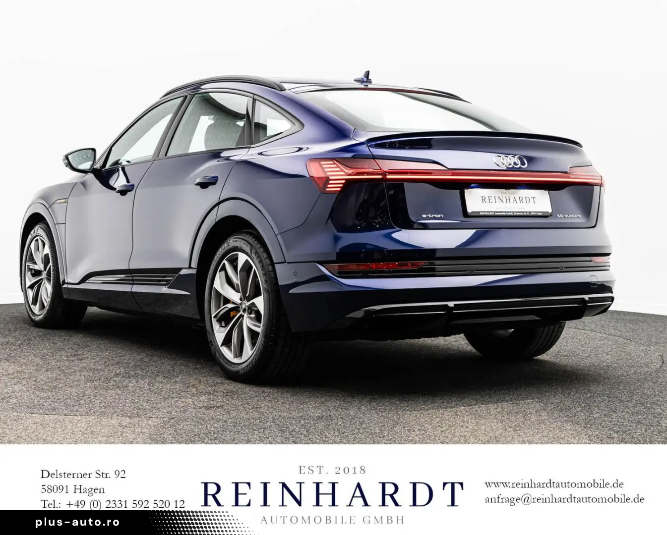 AUDI E-TRON SPORTBACK 55 2x S LINE BLACK ACC PANO KAM