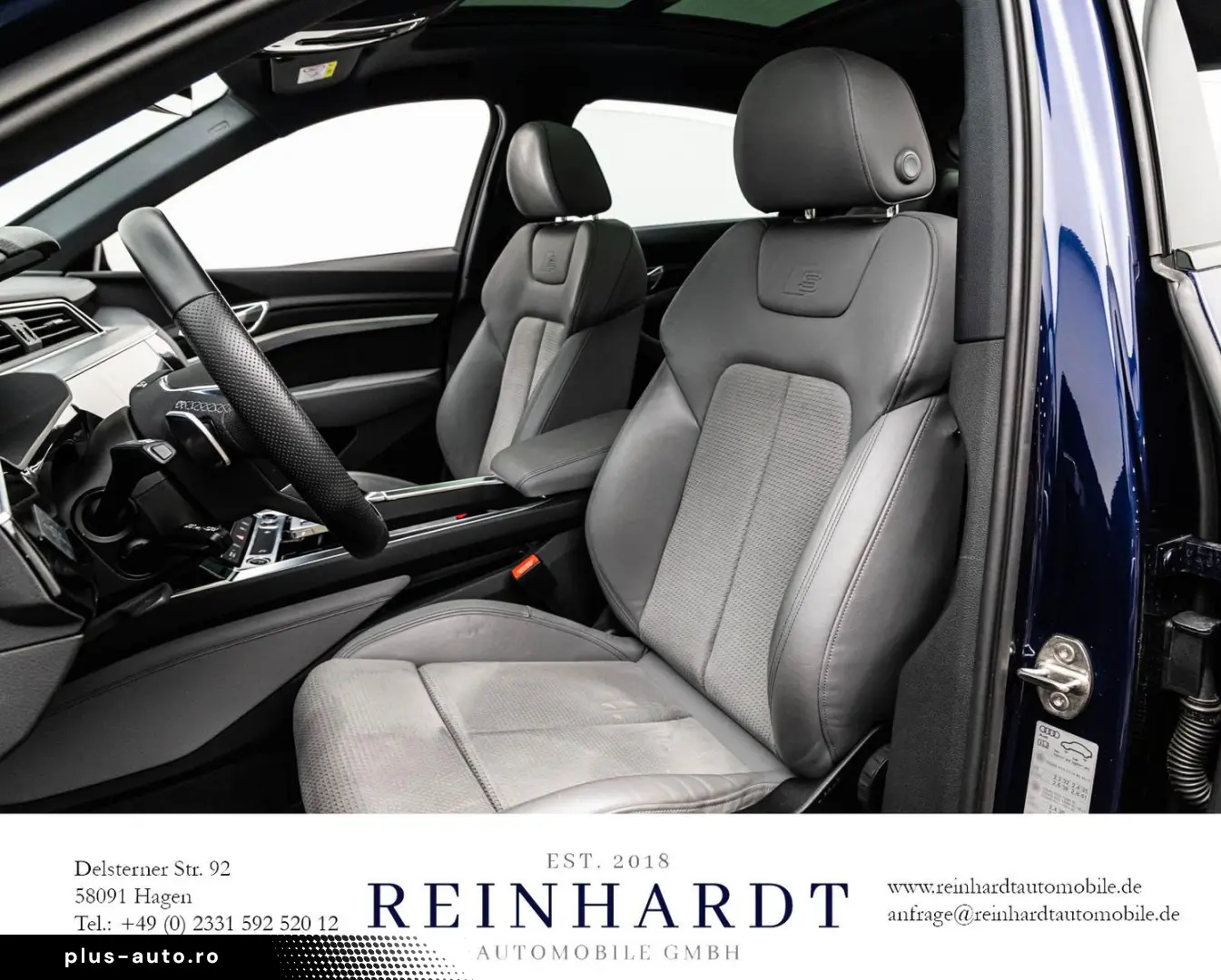 AUDI E-TRON SPORTBACK 55 2x S LINE BLACK ACC PANO KAM