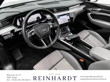AUDI E-TRON SPORTBACK 55 2x S LINE BLACK ACC PANO KAM