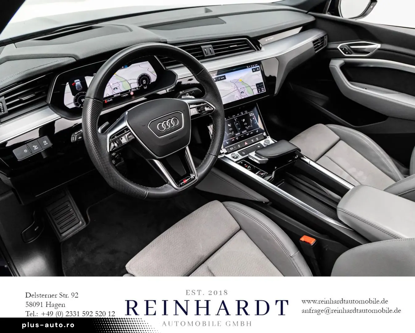 AUDI E-TRON SPORTBACK 55 2x S LINE BLACK ACC PANO KAM