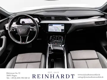 AUDI E-TRON SPORTBACK 55 2x S LINE BLACK ACC PANO KAM
