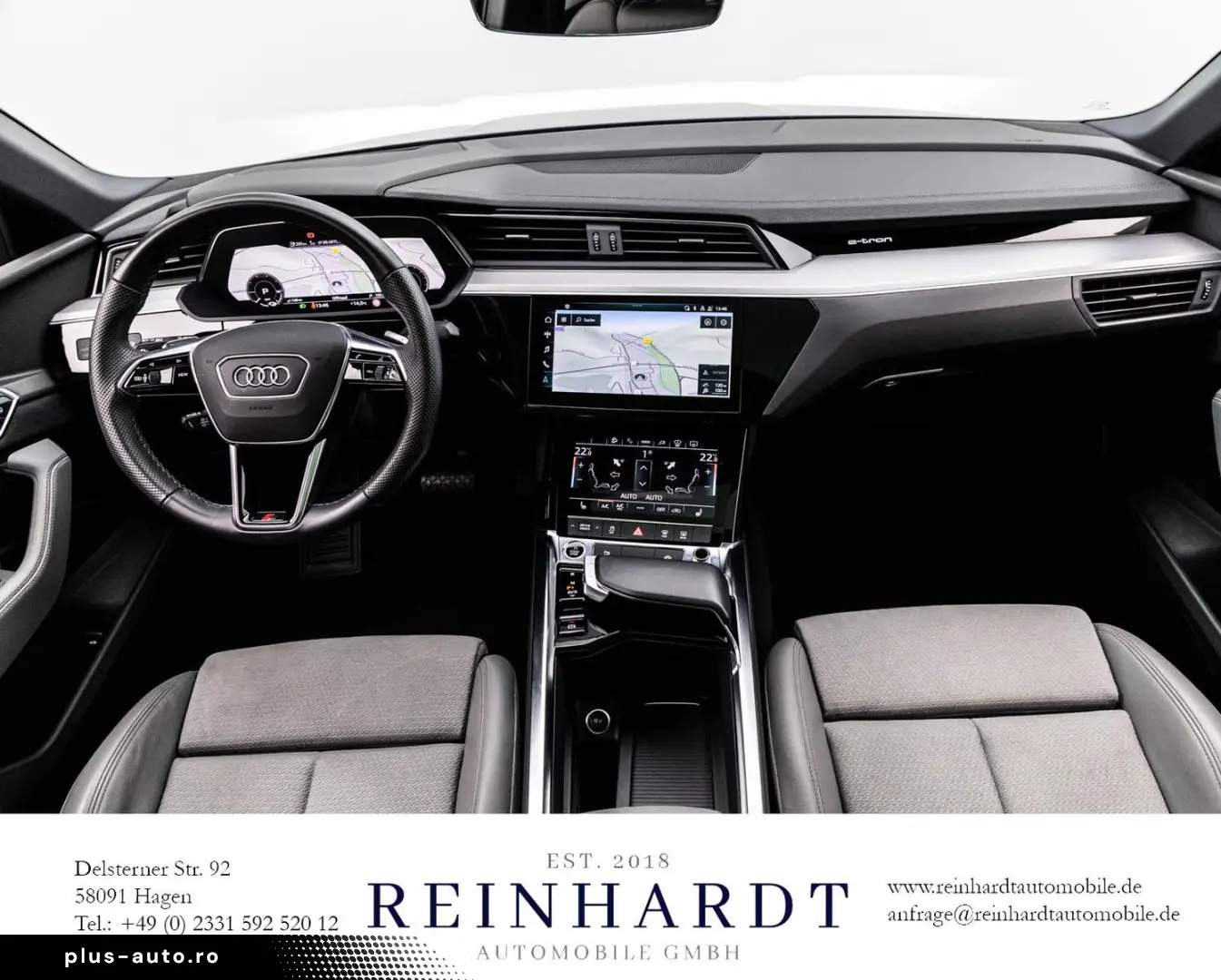 AUDI E-TRON SPORTBACK 55 2x S LINE BLACK ACC PANO KAM