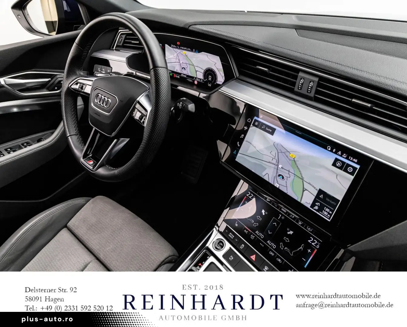AUDI E-TRON SPORTBACK 55 2x S LINE BLACK ACC PANO KAM