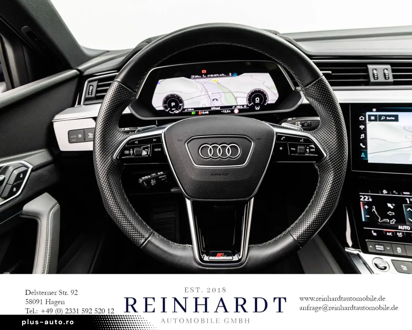 AUDI E-TRON SPORTBACK 55 2x S LINE BLACK ACC PANO KAM