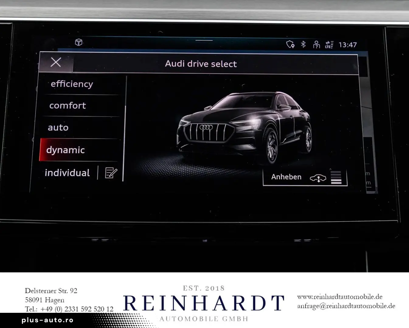 AUDI E-TRON SPORTBACK 55 2x S LINE BLACK ACC PANO KAM
