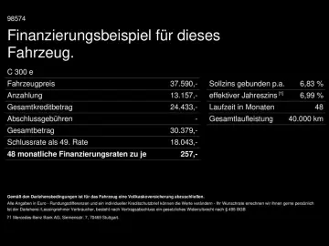 MERCEDES-BENZ C 300 e Avantgarde Night DigitalLight …