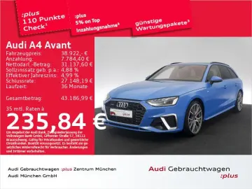 AUDI A4 Avant 45 TFSI qu. S tronic 2x S line Pano AHK