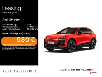 AUDI Q6 e-tron performance S-LINE MATRIX HUD LUFT AHK