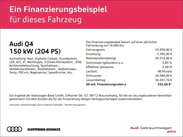 AUDI Q4 Sportback 40 Sonos Matrix ACC RFK