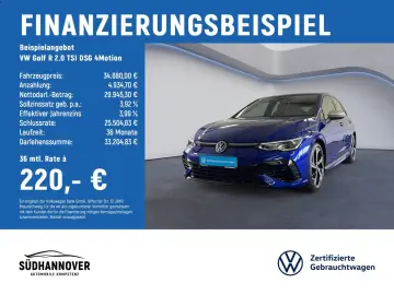VW Golf R 2.0 TSI DSG 4Motion LED RearView SHZ