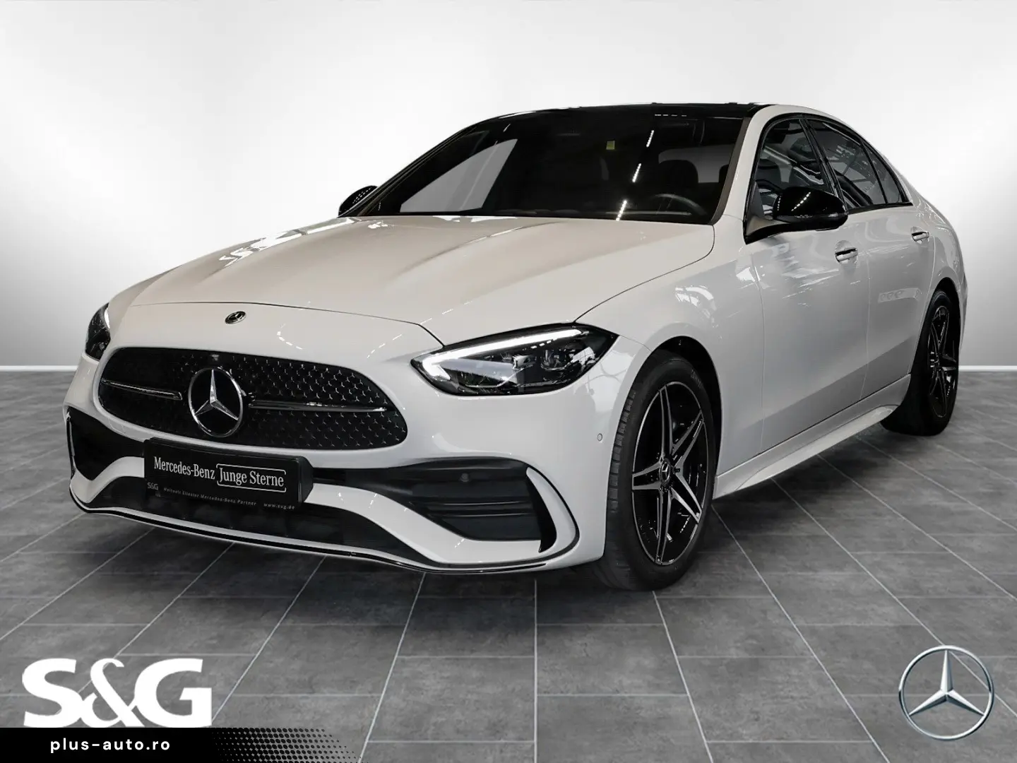 MERCEDES-BENZ C 200 d AMG PANO BURMESTER NIGHT MEMORY KAMERA