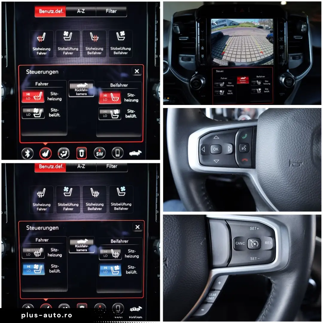 DODGE RAM 5.7 BigHorn BRCGAS AHK SHZ SBL NAVI TEMP R20