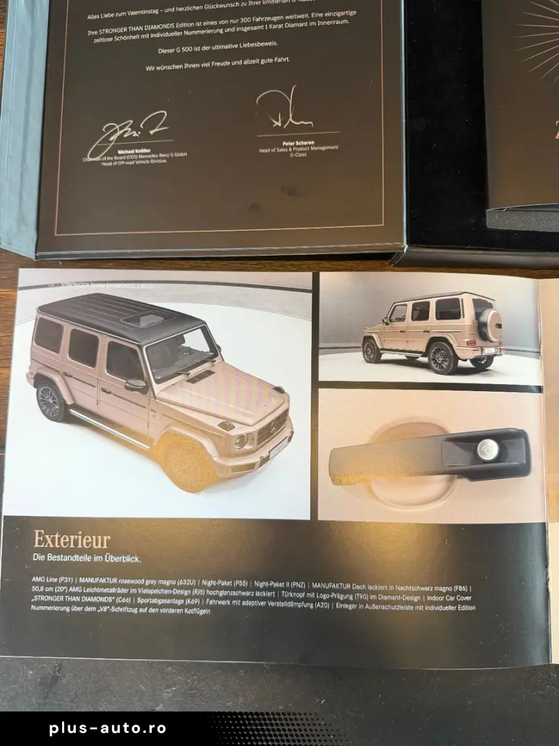 MERCEDES-BENZ G 500 Final STRONGER THAN DIAMONDS Edition 236