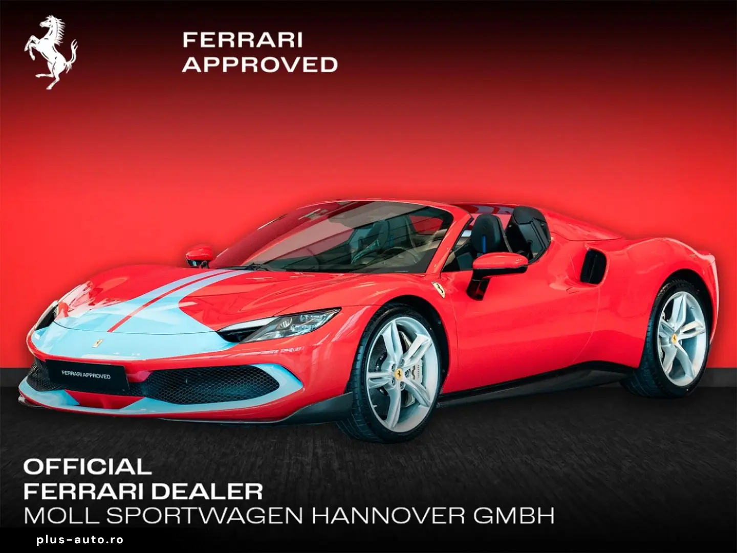 FERRARI 296 GTS Fiorano Paket Karbon Apple CarPlay