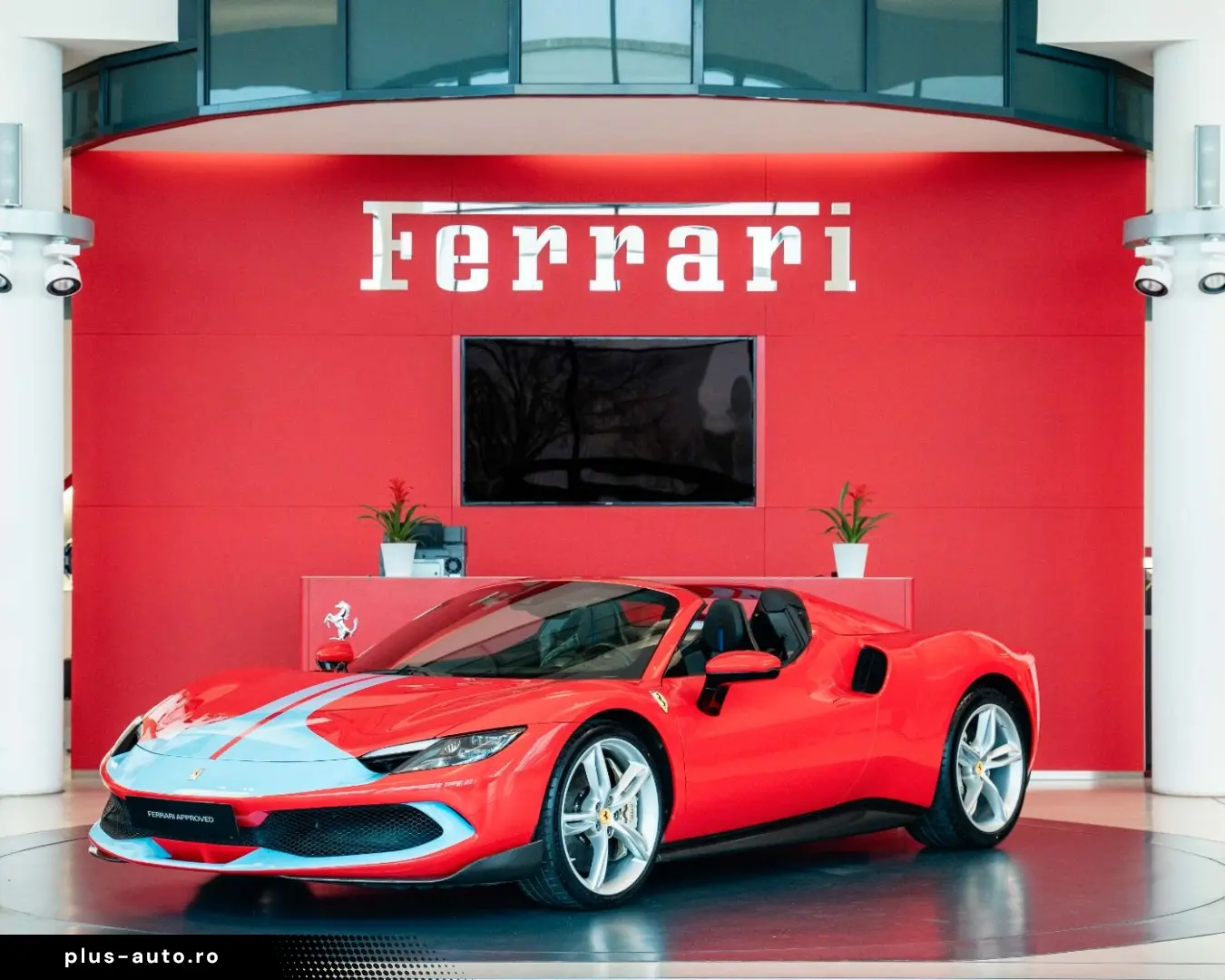 FERRARI 296 GTS Fiorano Paket Karbon Apple CarPlay