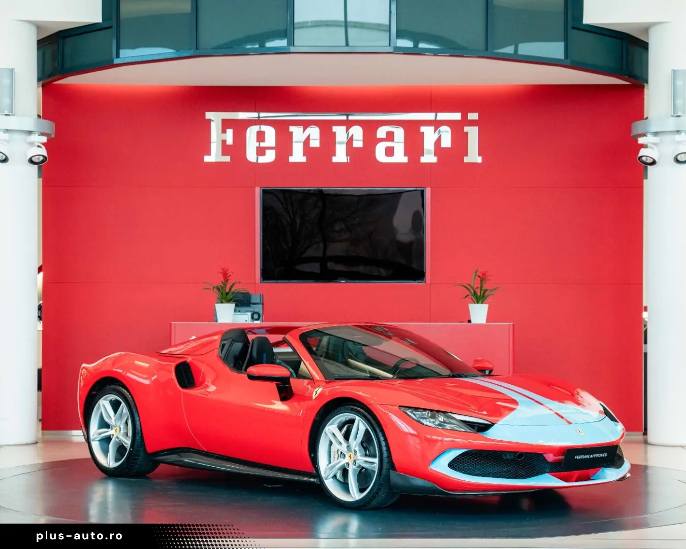 FERRARI 296 GTS Fiorano Paket Karbon Apple CarPlay