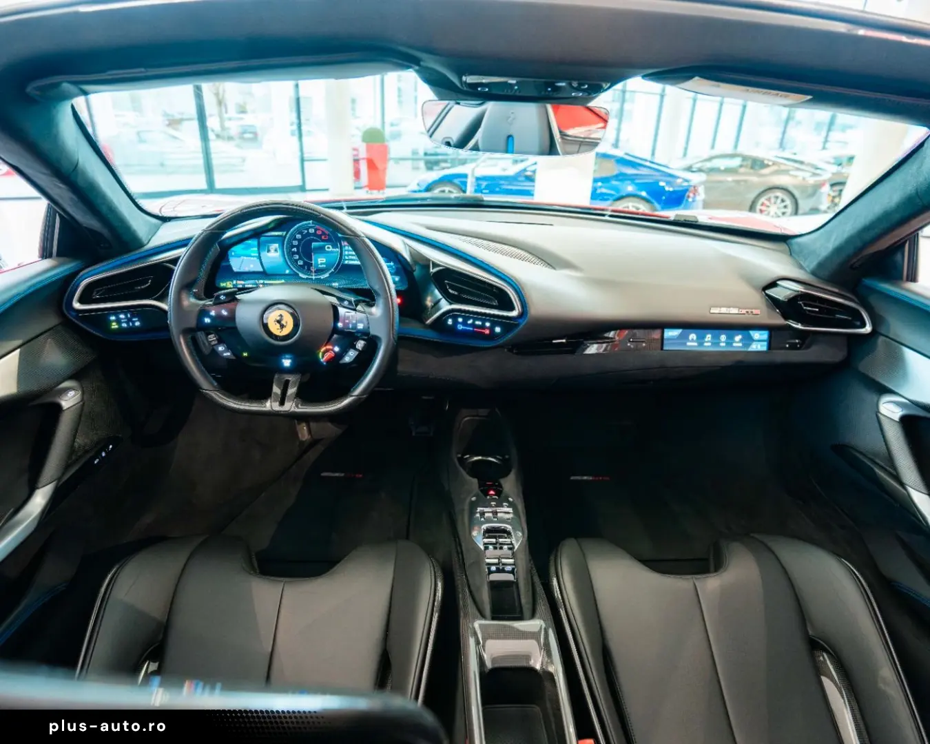 FERRARI 296 GTS Fiorano Paket Karbon Apple CarPlay