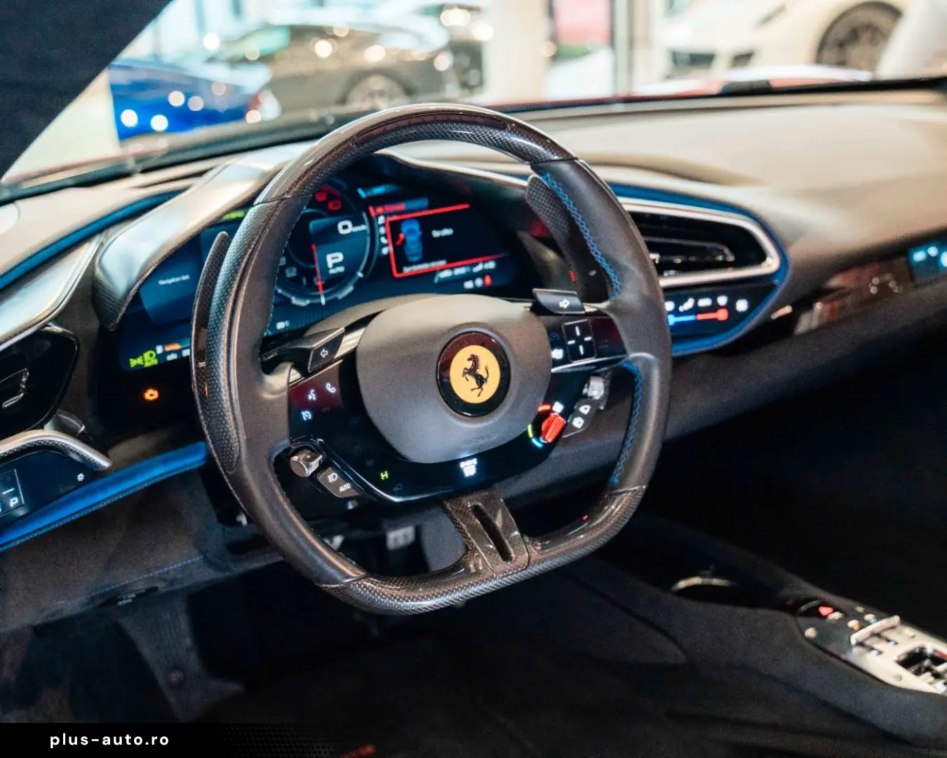 FERRARI 296 GTS Fiorano Paket Karbon Apple CarPlay