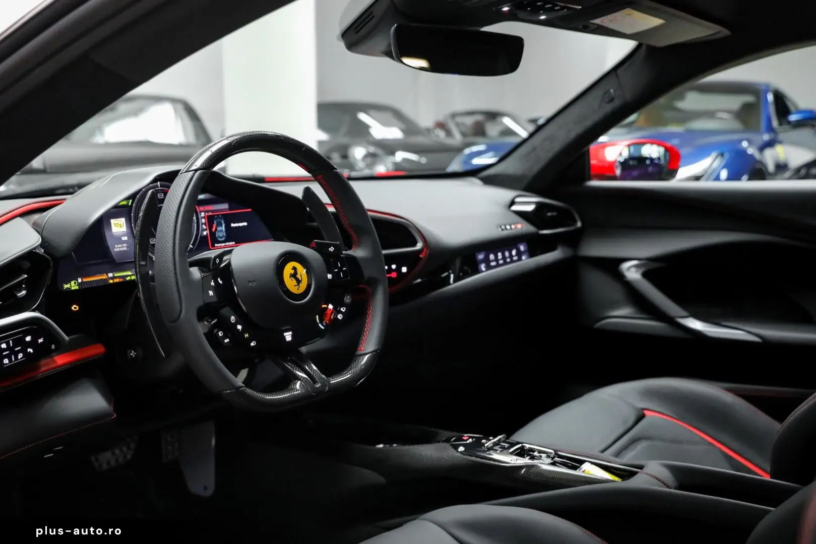 FERRARI 296 GTB - VAT - Carbon - Display - Lift