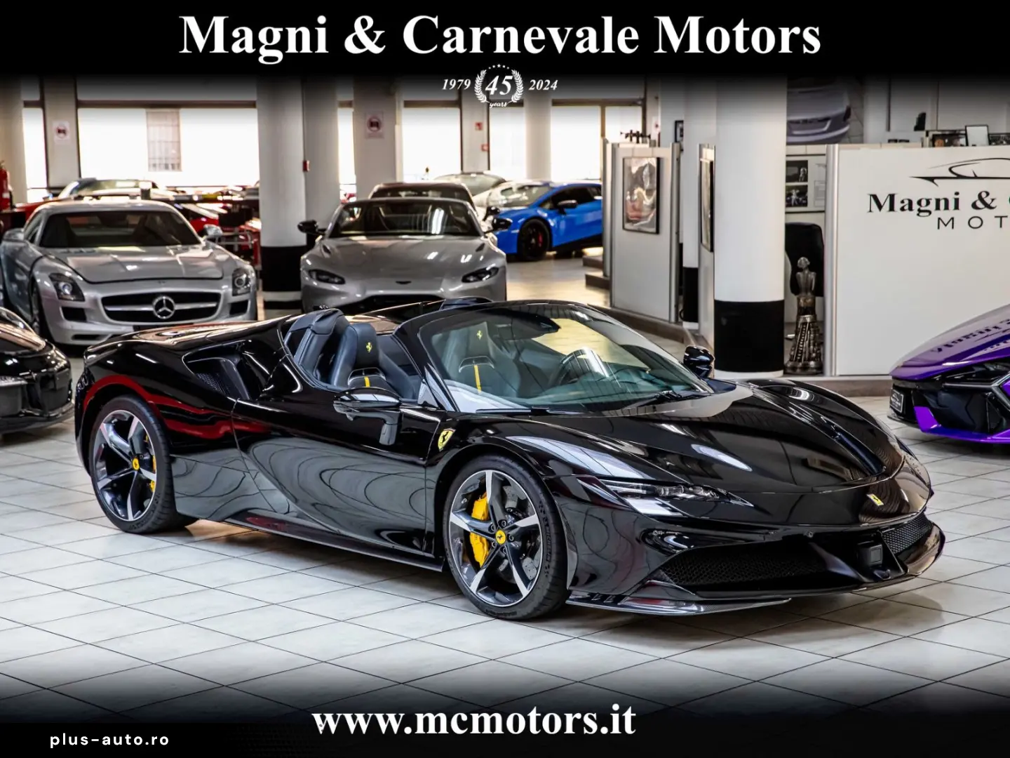 FERRARI SF90 Spider - LIFT SYSTEM CARBON LEDS FULL ADAS