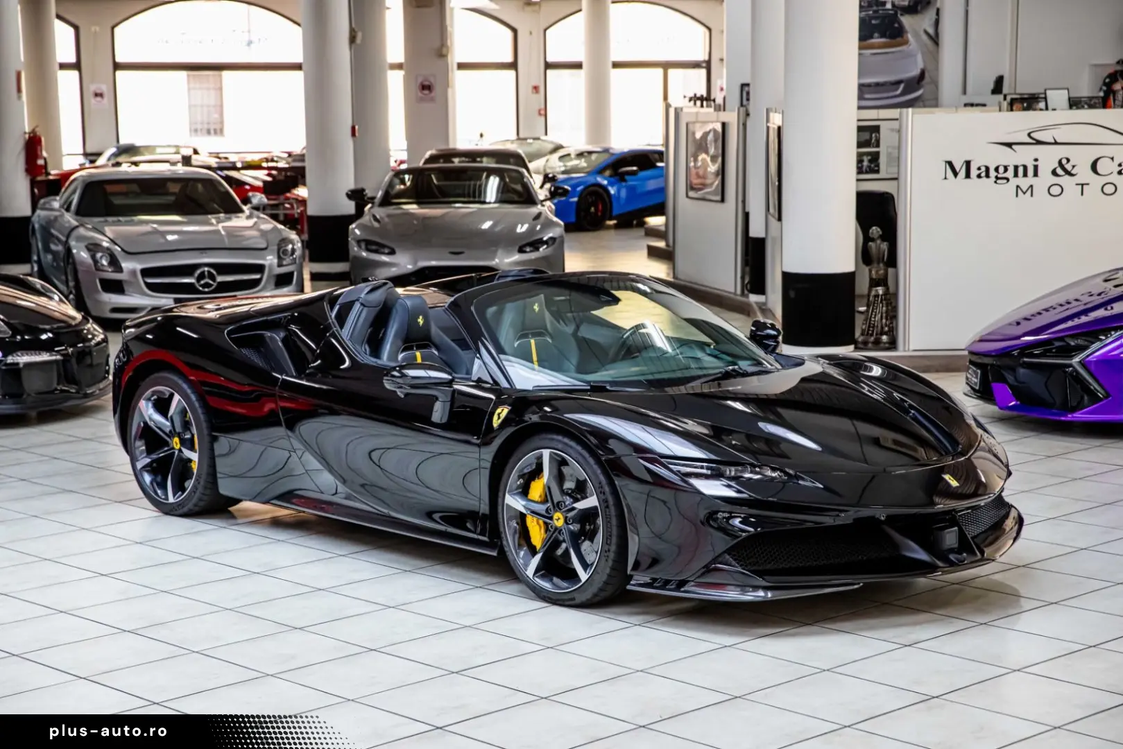 FERRARI SF90 Spider - LIFT SYSTEM CARBON LEDS FULL ADAS