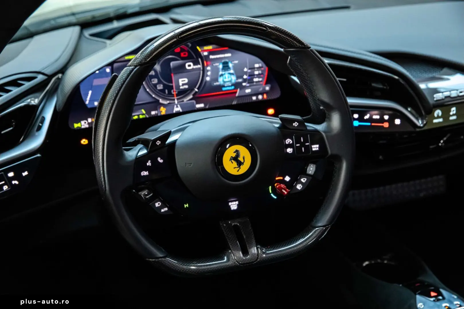FERRARI SF90 Spider - LIFT SYSTEM CARBON LEDS FULL ADAS