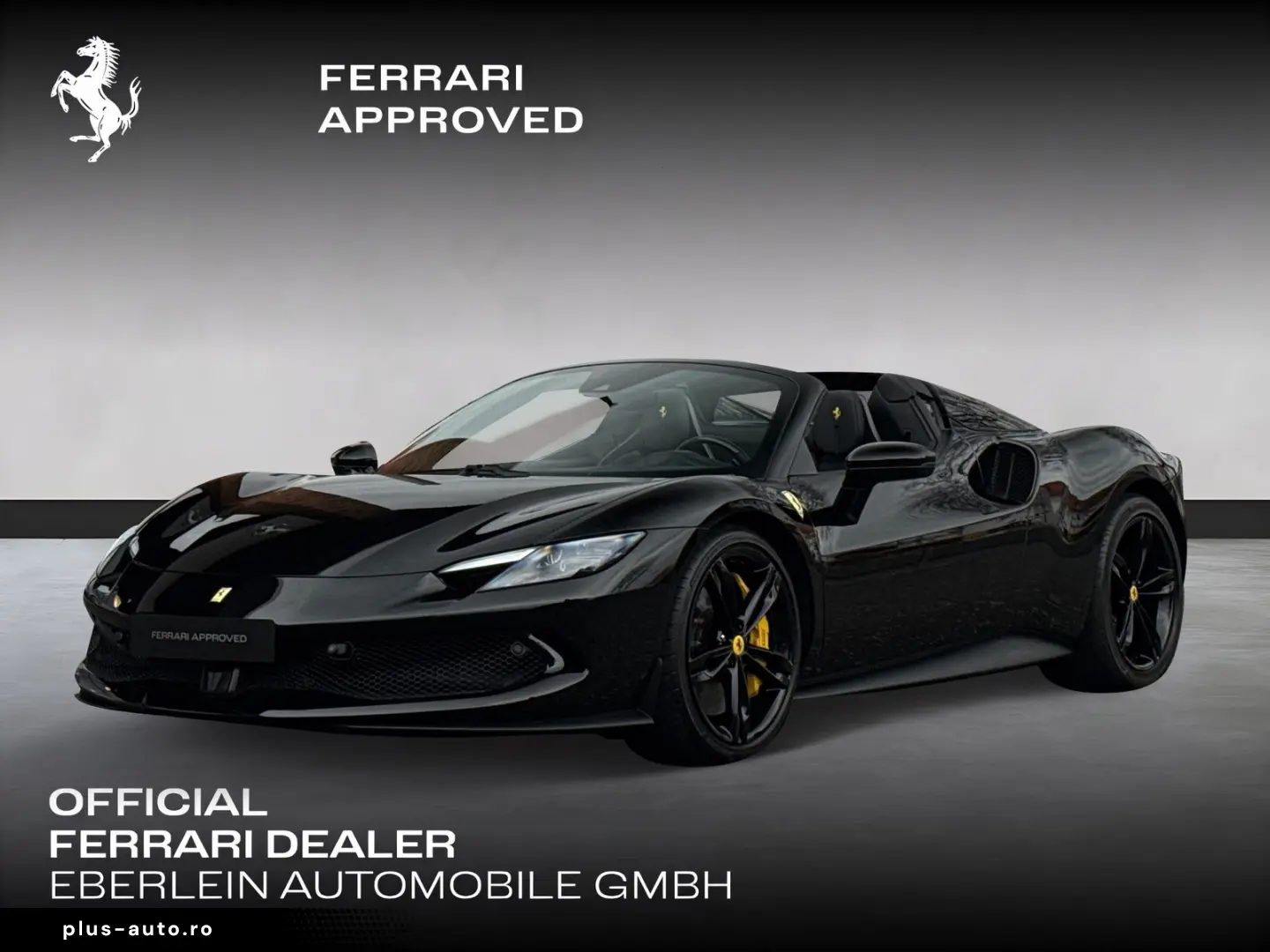FERRARI 296 GTS  Embleme Navi PDC Klima Leder