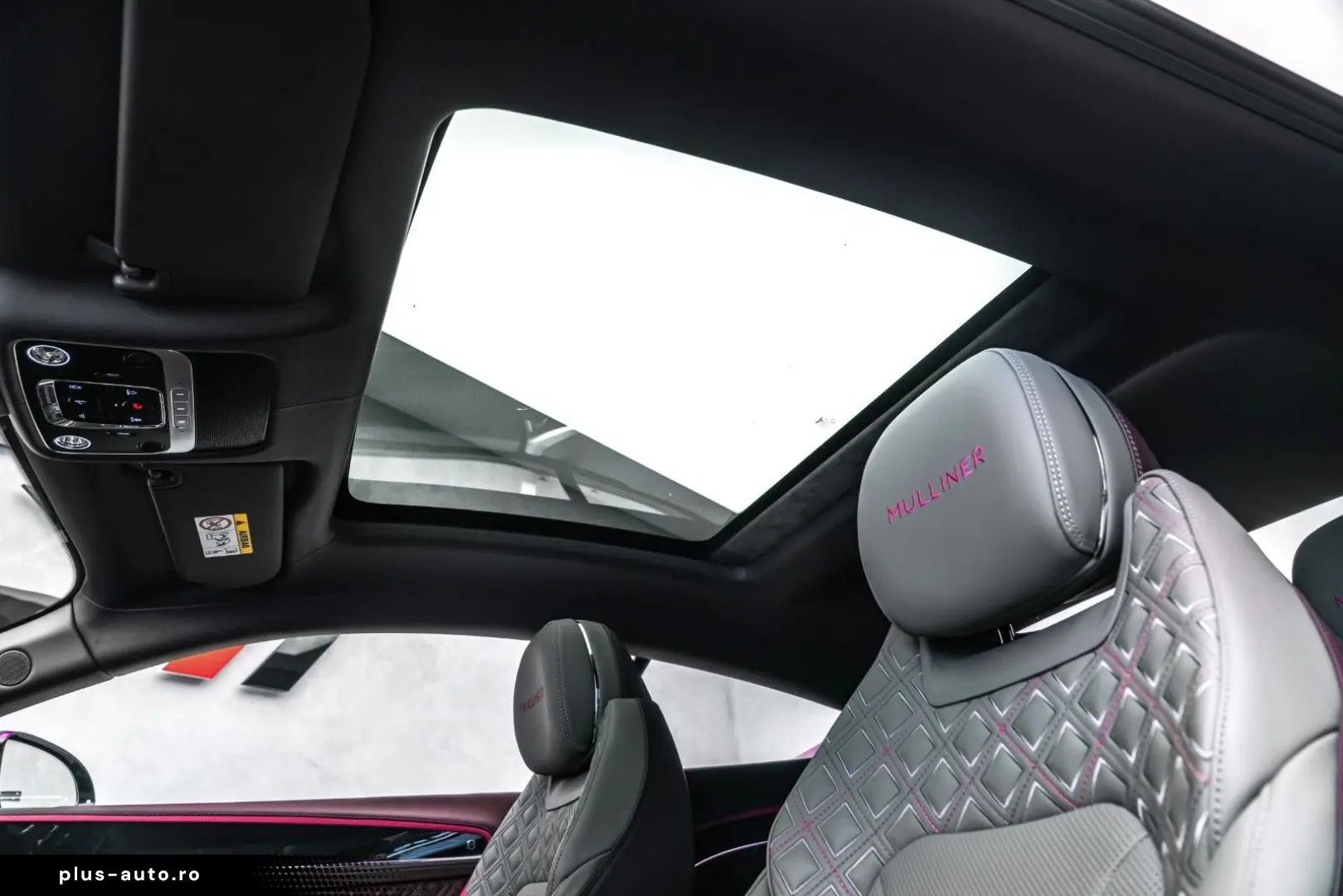 BENTLEY Continental GT W12 Mulliner Night Pano HUD TOP