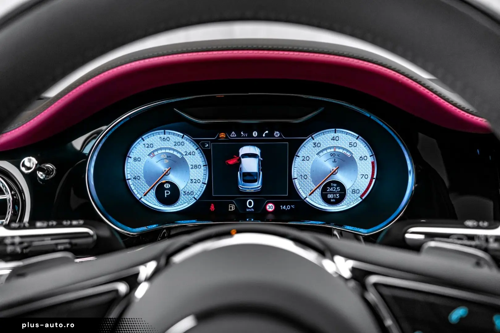BENTLEY Continental GT W12 Mulliner Night Pano HUD TOP