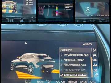 ASTON MARTIN DBX 4.0 V8  1.HD CARBON 22ZOLL PANO CHINA GREY