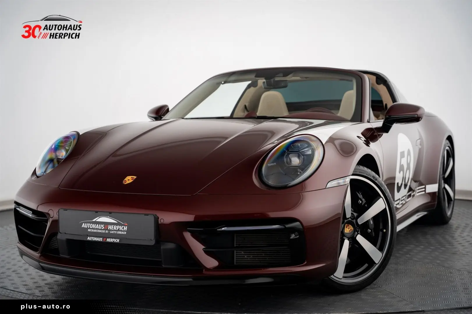PORSCHE 992 4S Targa Heritage SportDesign PCCB Lift HAL