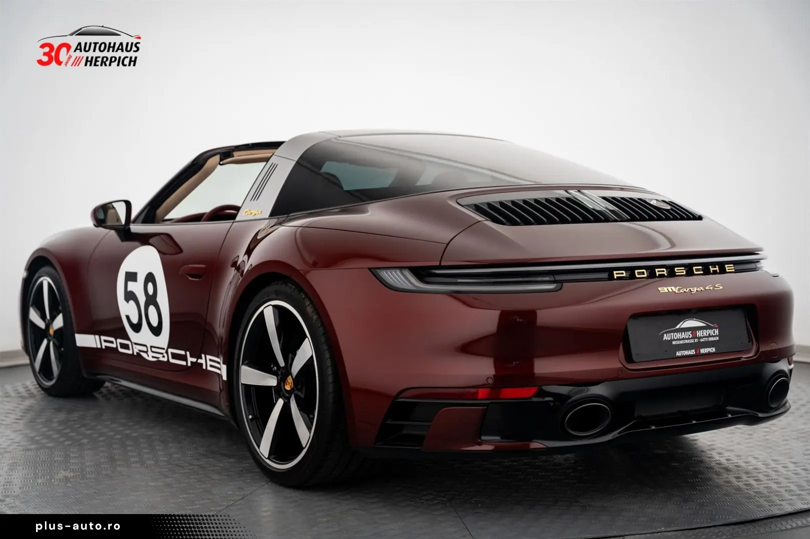 PORSCHE 992 4S Targa Heritage SportDesign PCCB Lift HAL