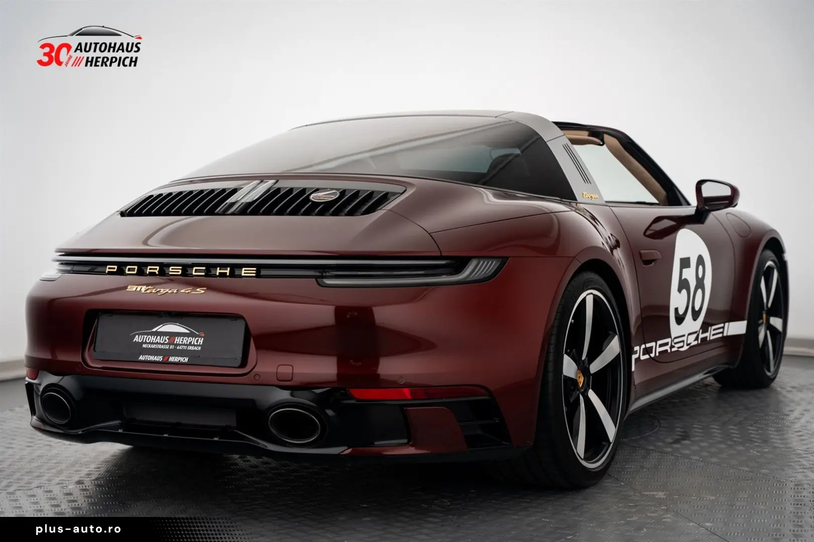 PORSCHE 992 4S Targa Heritage SportDesign PCCB Lift HAL