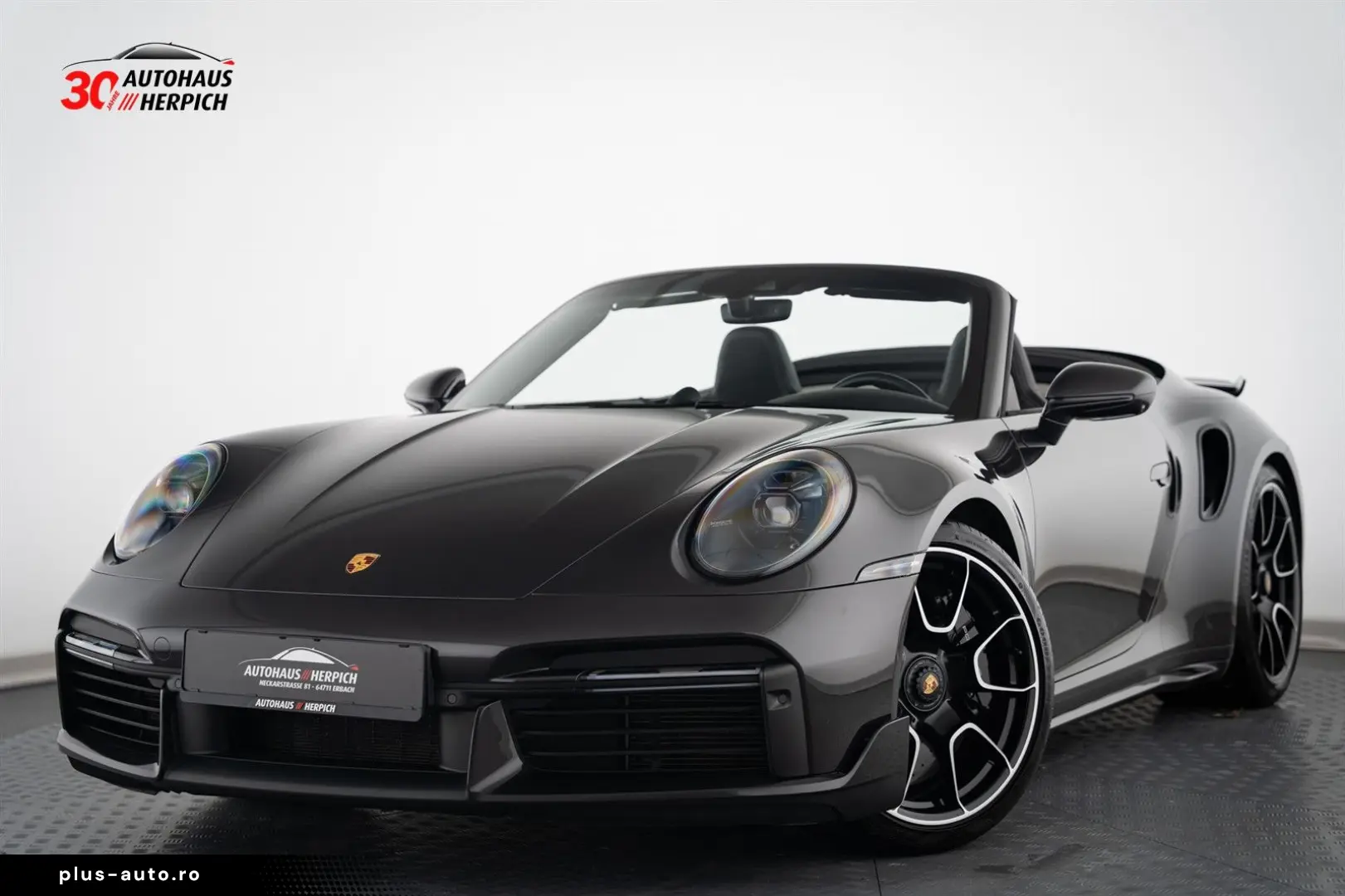 PORSCHE 992 Turbo S Cabrio PTS Grigiogranitometallic