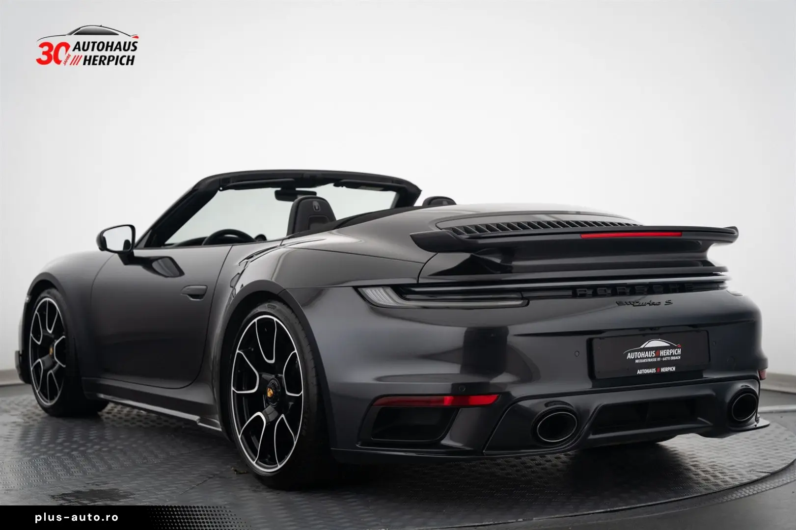 PORSCHE 992 Turbo S Cabrio PTS Grigiogranitometallic