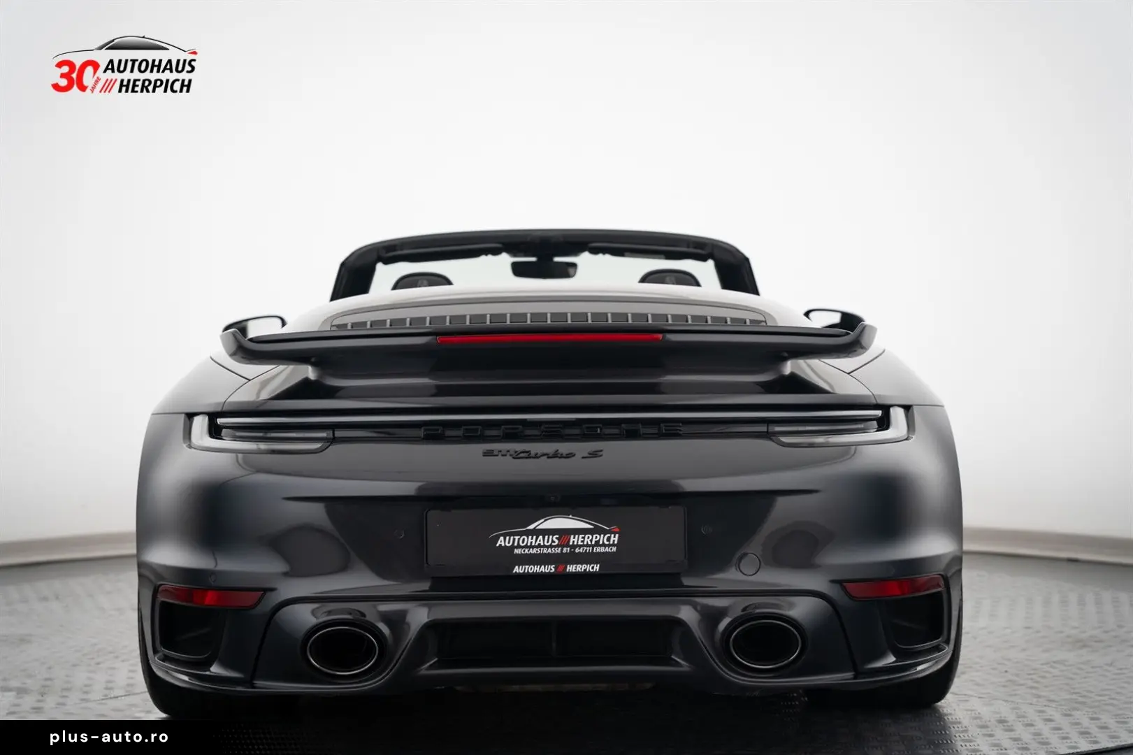 PORSCHE 992 Turbo S Cabrio PTS Grigiogranitometallic