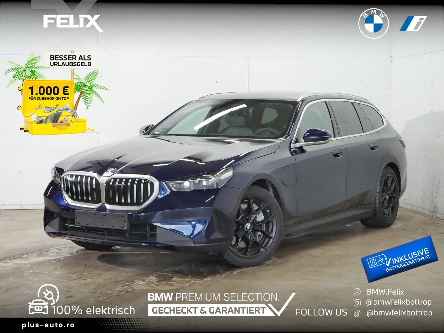 BMW 550e xDrive Touring ICONIC GLOW 19 ALU PANORAMA